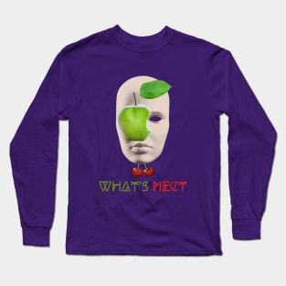 what's next , abstract art Long Sleeve T-Shirt